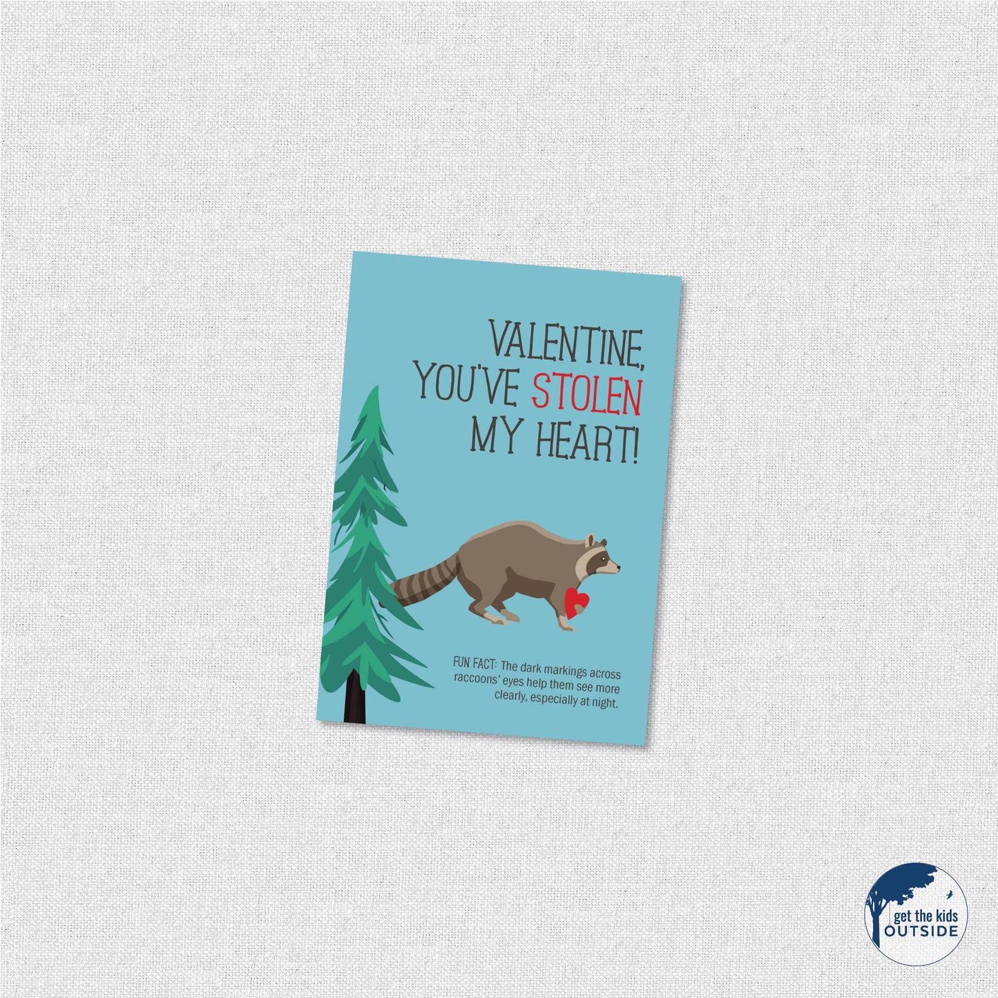 Valentines - Woodland Animals - printable
