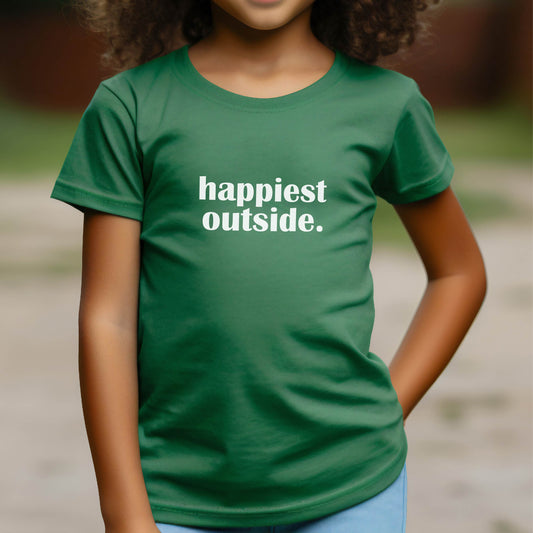 Happiest Outside - Youth Tee