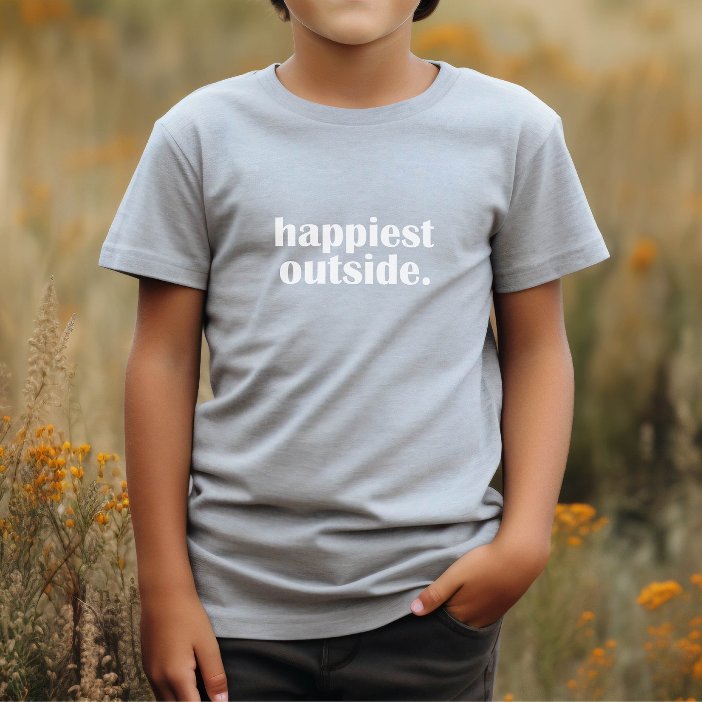 Happiest Outside - Youth Tee