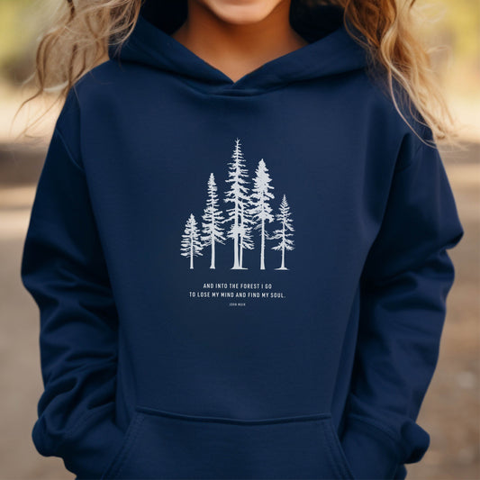 Into the Forest youth hoodie (unisex)