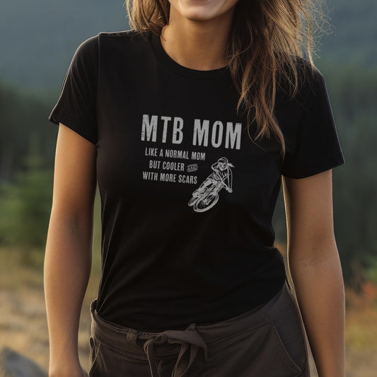 MTB Mom - mountain biking t-shirt