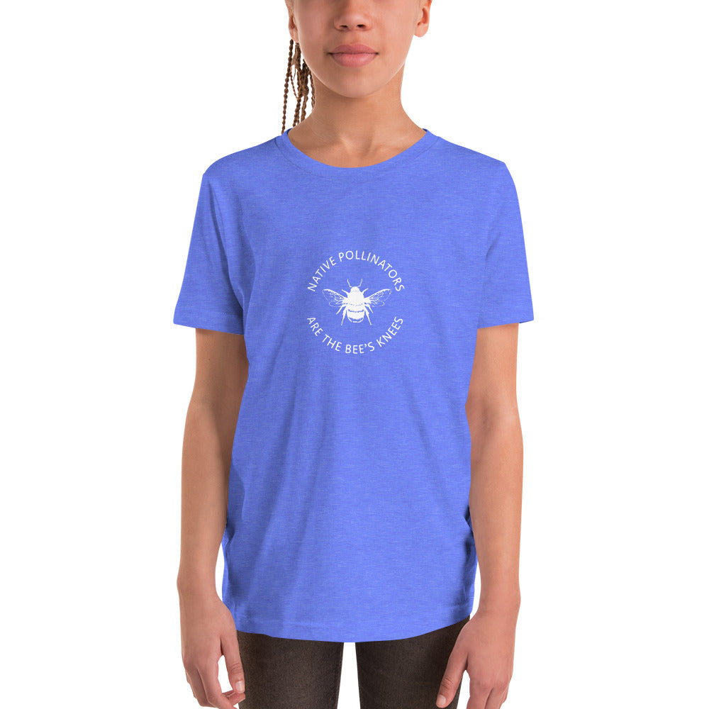 Native Pollinators | Bee's Knees - Youth Short Sleeve T-Shirt