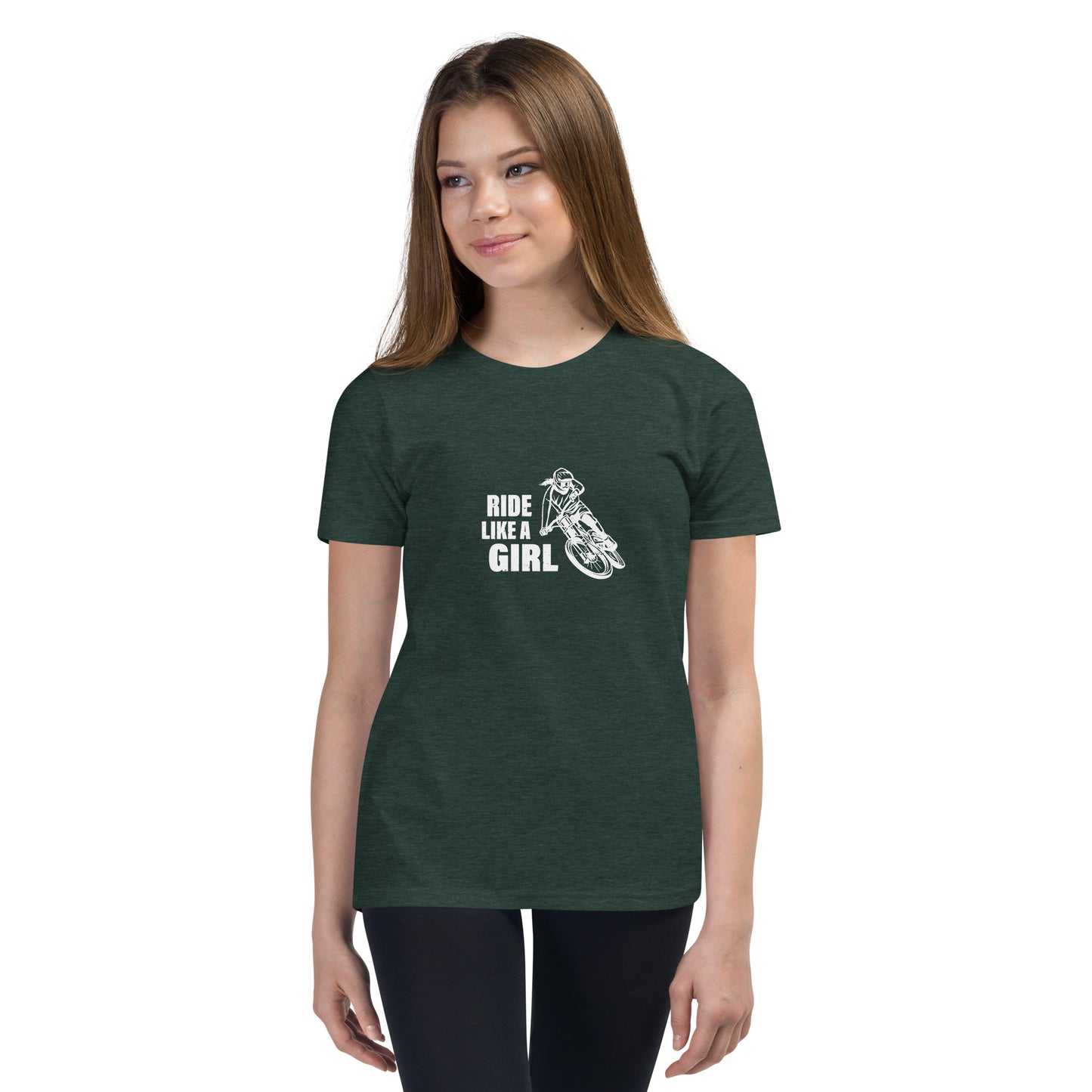 Ride Like a Girl T-shirt (youth)