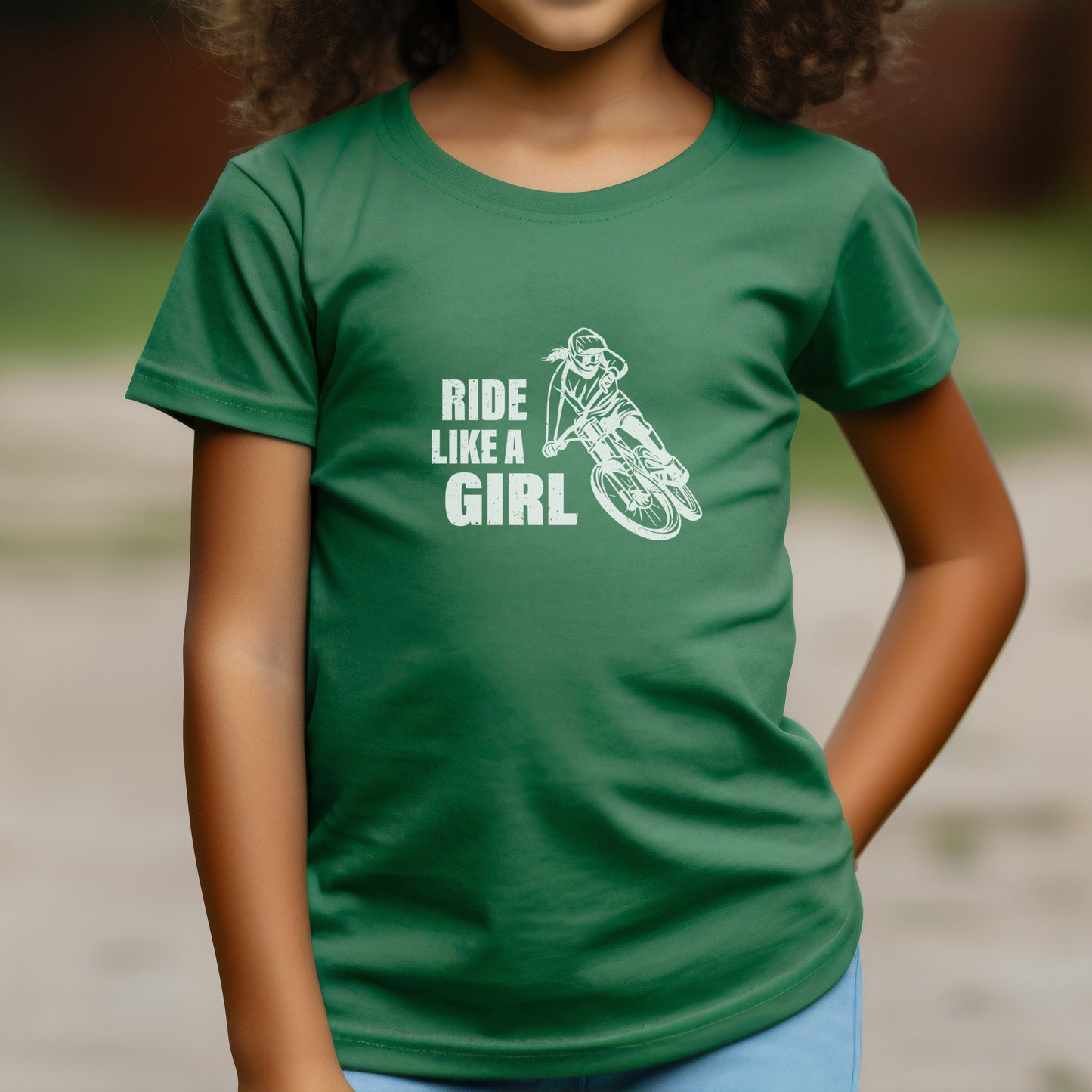 Ride Like a Girl T-shirt (youth)