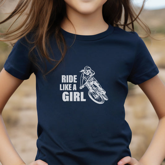 Ride Like a Girl T-shirt (youth)