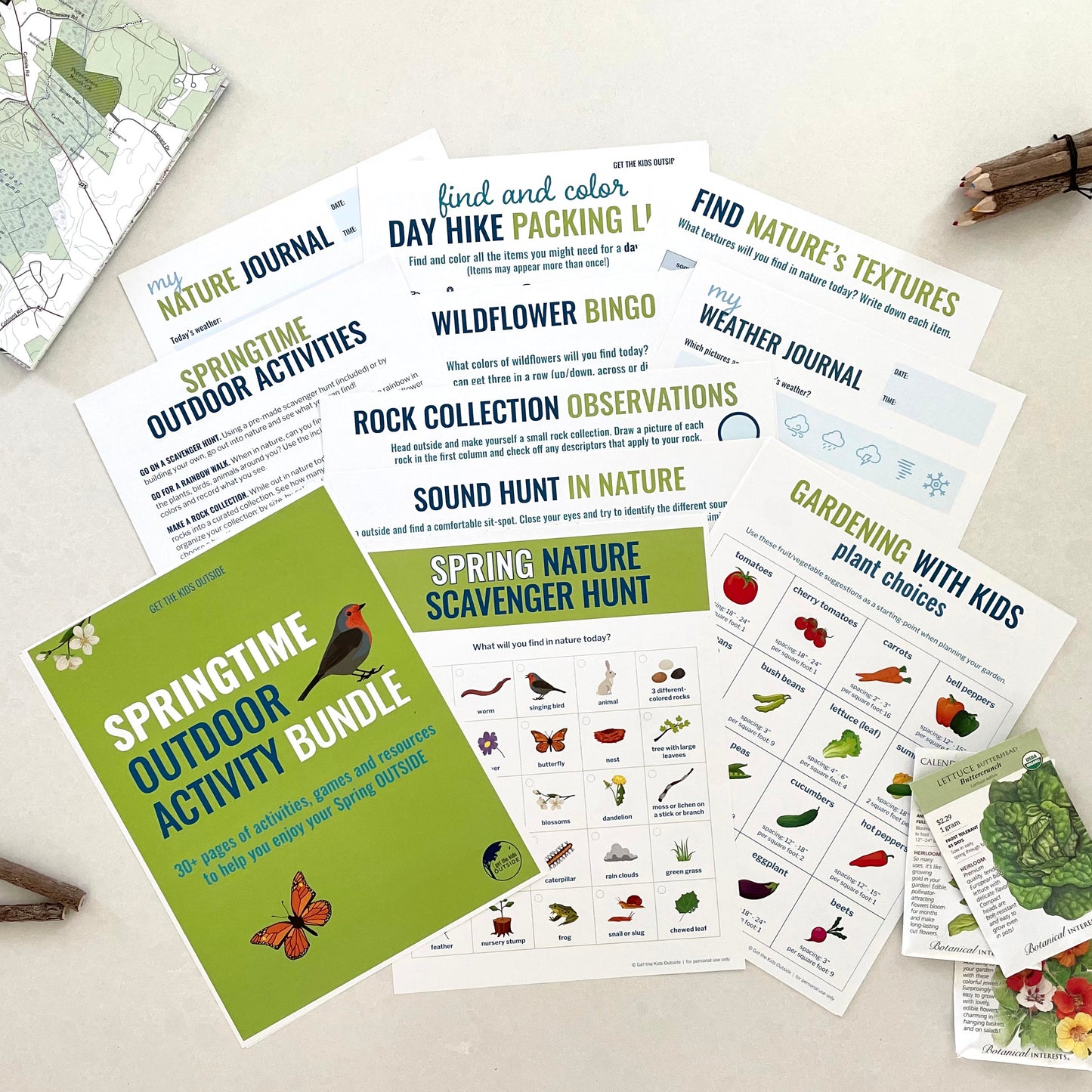 Springtime Outdoor Activity Bundle