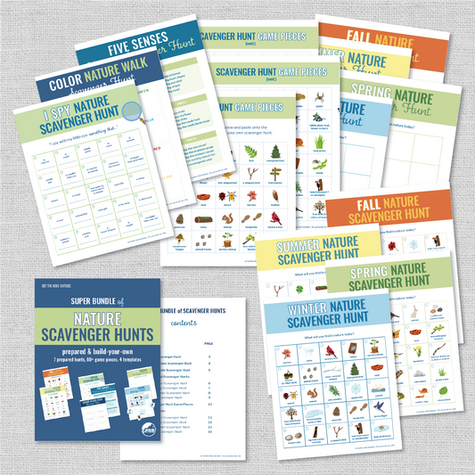 Nature Scavenger Hunts: Super Bundle