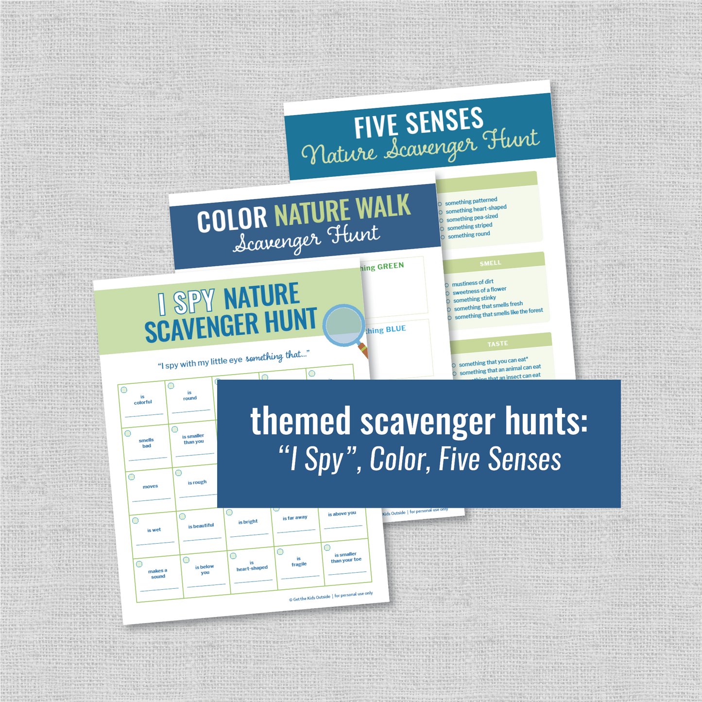 Nature Scavenger Hunts: Super Bundle