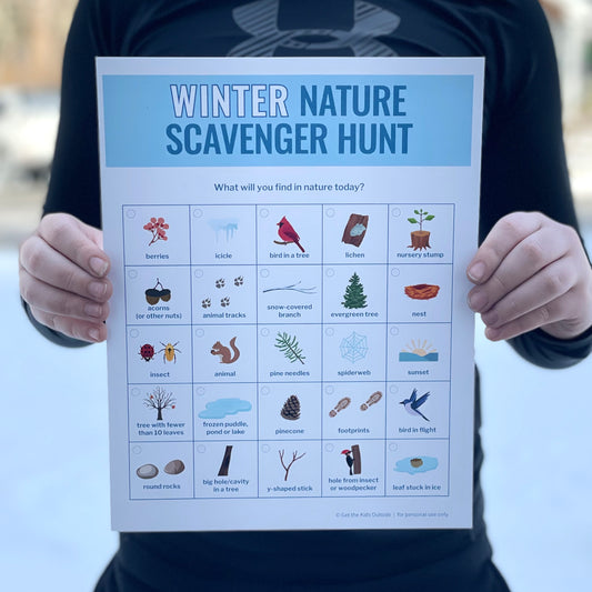 Winter Nature Scavenger Hunt