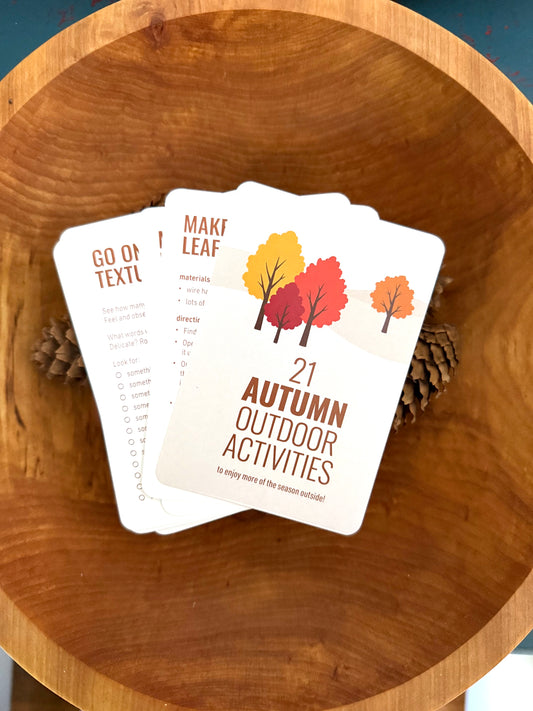 Autumn Outdoor Activity Cards (printed)