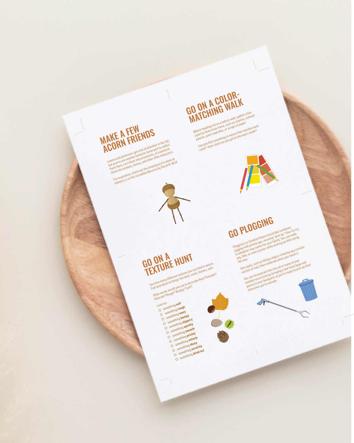 Autumn Outdoor Activity Cards (digital)
