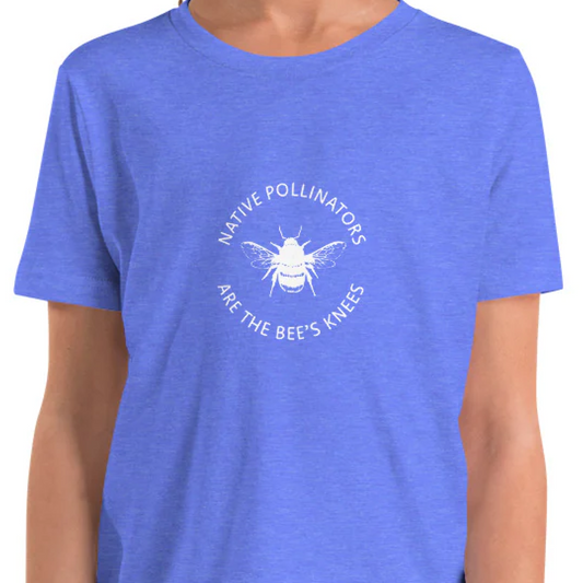 Native Pollinators | Bee's Knees - Youth Short Sleeve T-Shirt