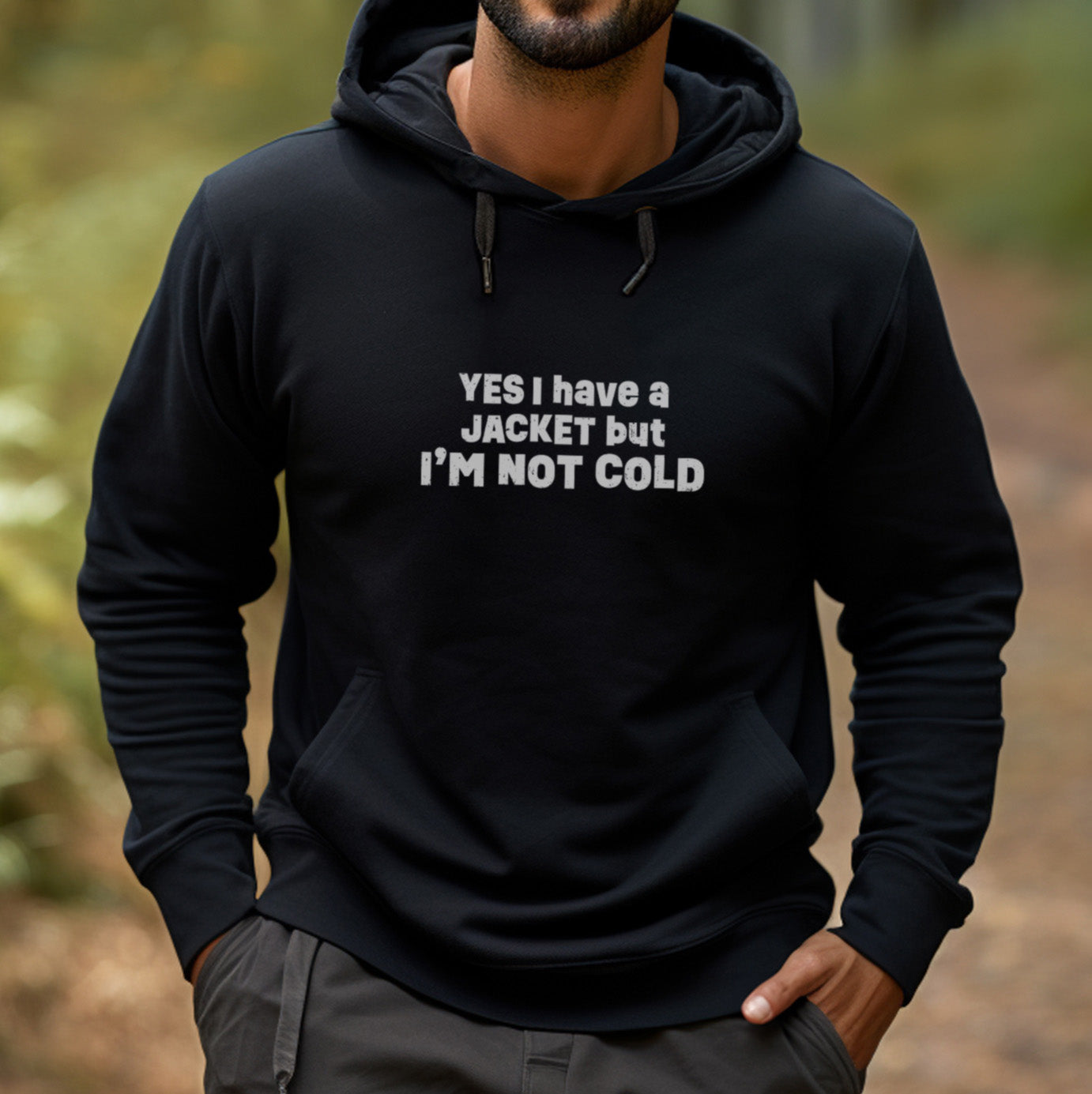 I'm Not Cold hoodie (adult sizes)