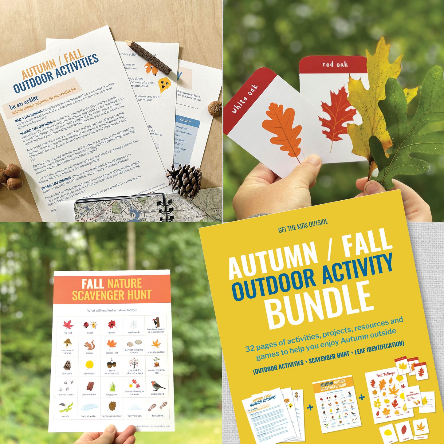 Autumn / Fall Outdoor Activity BUNDLE