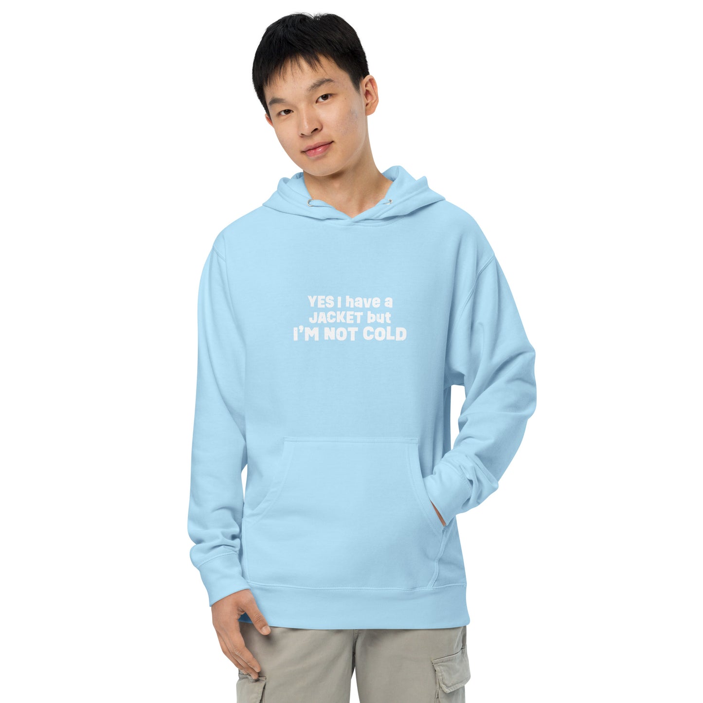 I'm Not Cold hoodie (adult sizes)
