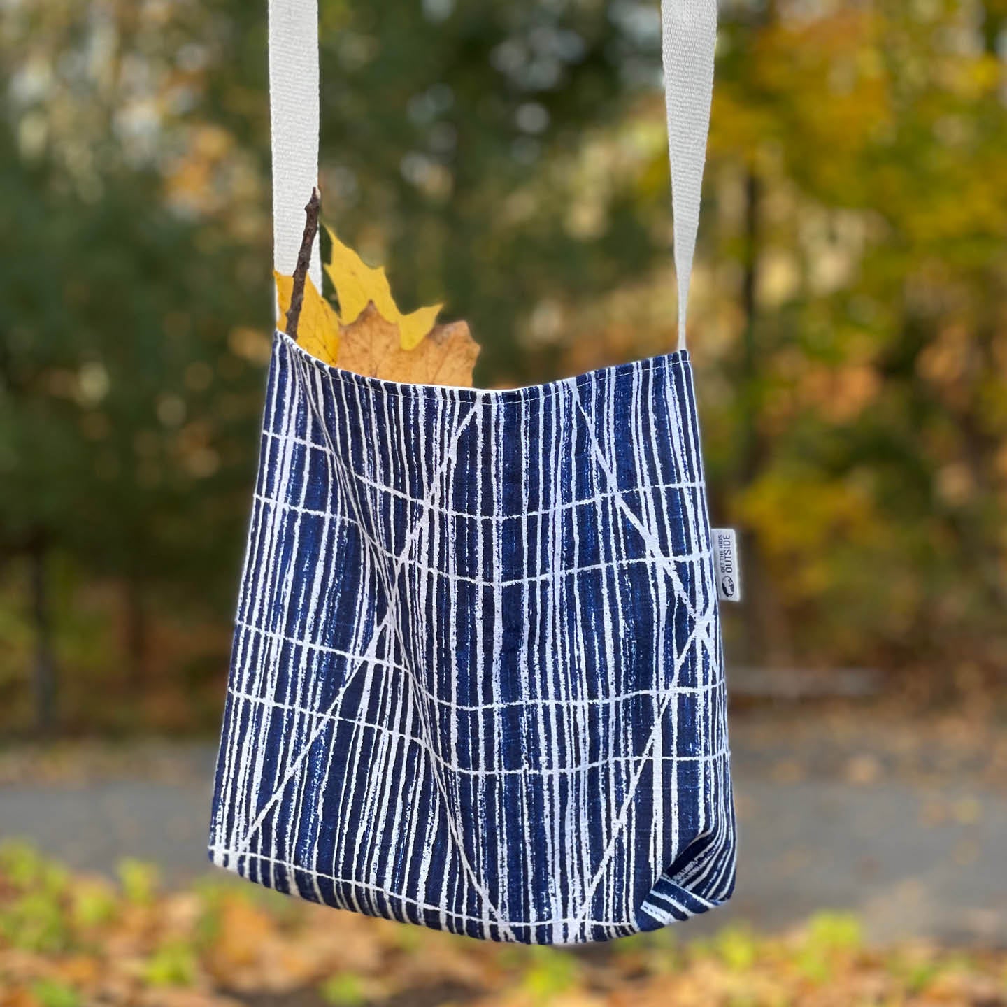 Forager Bags: Navy Grid