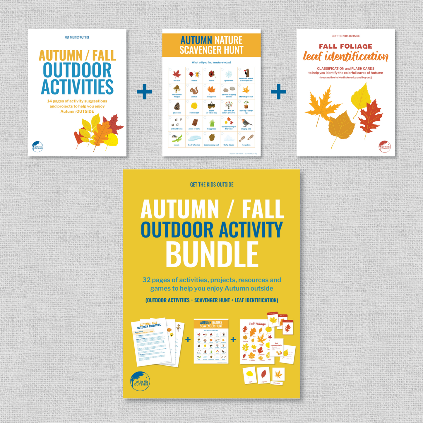 Autumn / Fall Outdoor Activity BUNDLE