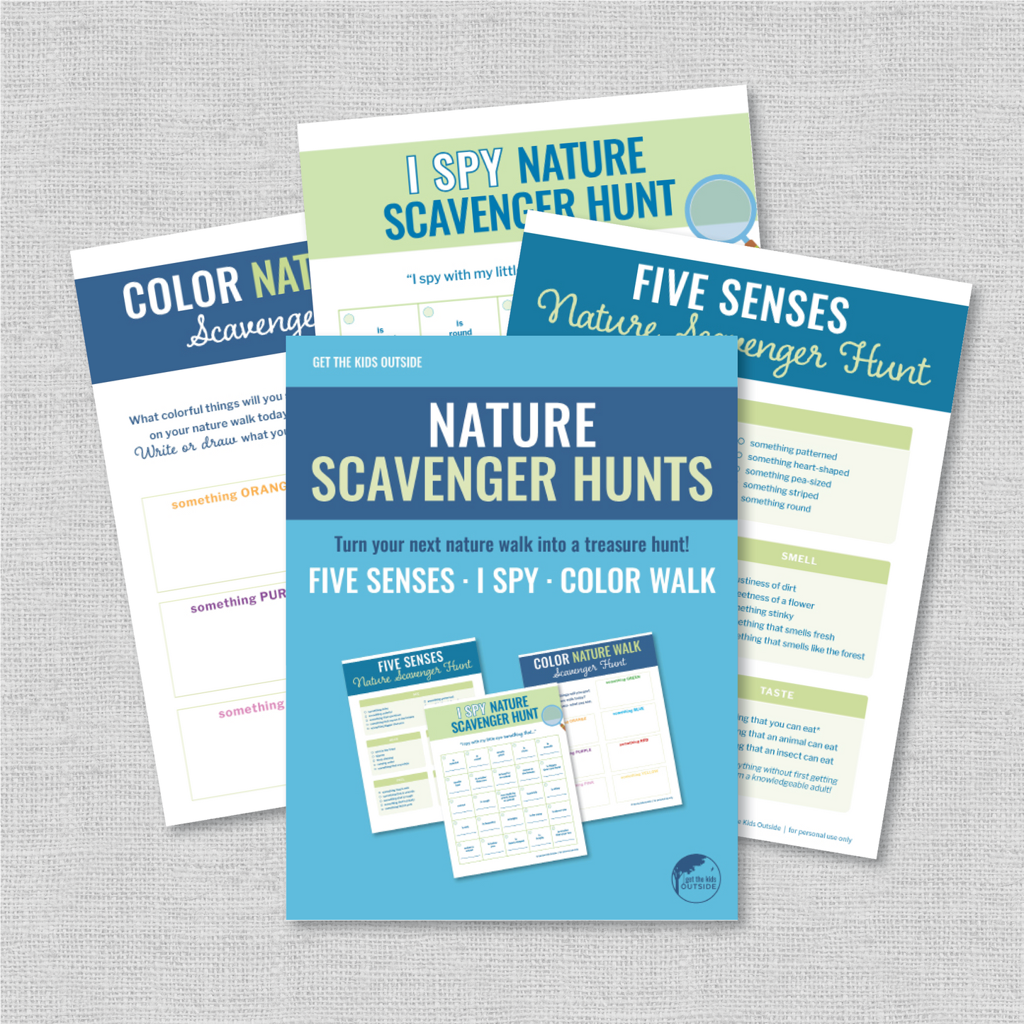 Nature Scavenger Hunts: Themed