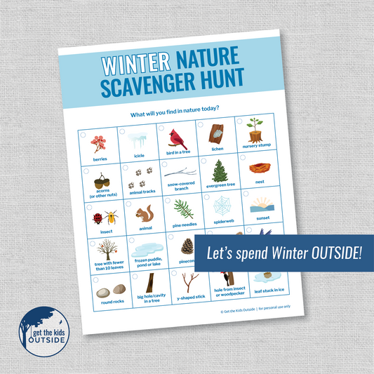 Nature Scavenger Hunt: Winter