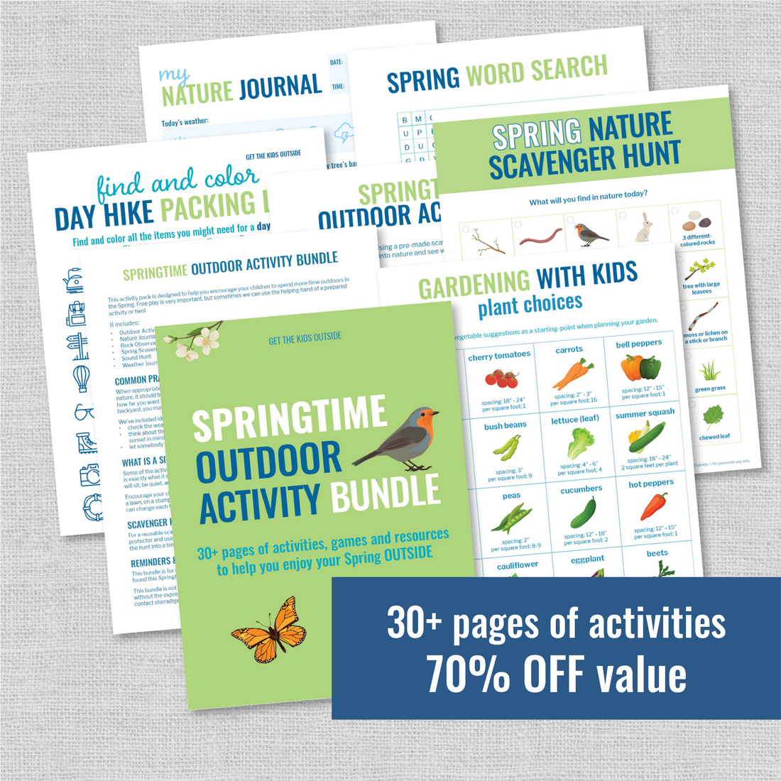 Springtime Outdoor Activity Bundle – Get the Kids Outside